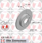 ���� ��������� ! ����. 264x10/42-5x110 Opel Astra 1.4-2.0TDi/2.2TDi 98 [178Zimmermann430148520] 430148520 ����
