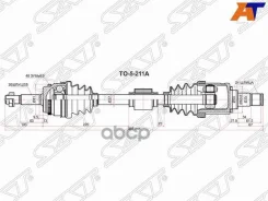 ������ � ����� Toyota Camry (XV50) 11-21 / Camry USA 11-17 (�������/ �����) [178Satto5211A], ����� �������� TO5211A ����