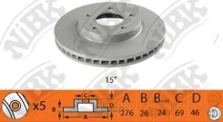 ���� ��������� �������� RN1366 NIBK, �����/������ RN1366 ����