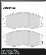 ������� ��������� �������� �������� ��� OPEL Antara, Chevrolet Captiva Allied Nippon ADB31582 ADB31582 ����
