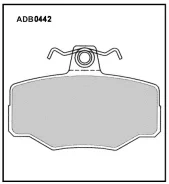 ������� ��������� �������� ������ ��� Nissan Primera, Nissan Almera Allied Nippon ADB0442 ADB0442 ����