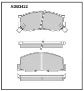 ������� ��������� �������� �������� ��� Toyota Liteace, Toyota TOWN ACE, Toyota LITE ACE Allied Nippon ADB3422 ADB3422 ����