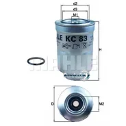 ������ ��������� Toyota LAND Cruiser 100/120 Diesel Mahle KC83D KC83D ����