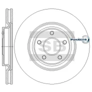 ���� ��������� Nissan X-Trail (7 ����) 14- �������� ����. D 320��. Sangsin Brake SD4286 SD4286 ����