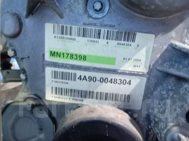 ��������� Mitsubishi Colt MN178398 MN178398 ����