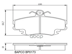 ������� ��������� �������� �������� Bapco ���. BP0173 BP0173 ����
