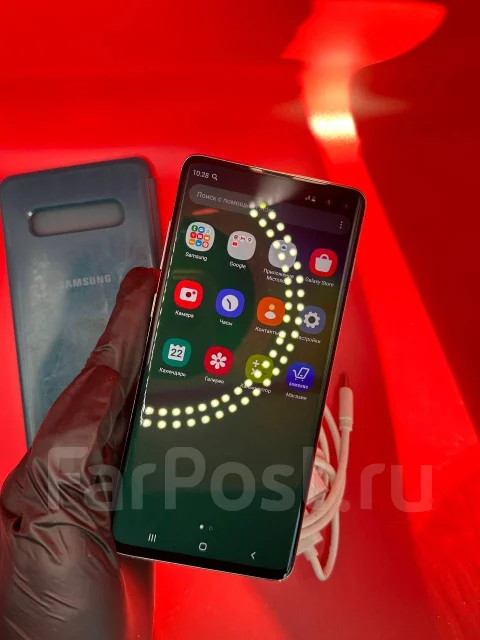 Samsung Galaxy S10+. �/�, 128 ��, 3G, 4G LTE, 5G, Dual-SIM, NFC ����