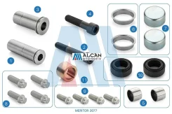 ��� �������� Meritor MCK1298 LRG728/LRG729 LRG73 (������������/21 ������) Renault/Volvo Alcan 2077 2077 ����