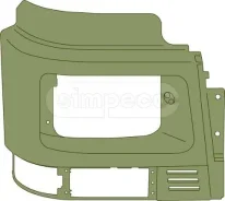 ����� ���� ������, Volvo FH12 VISI (������ �������) Simpeco SP4011.0052 SP40110052 ����