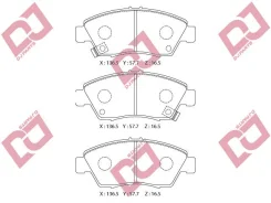 ������� ��������� �������� ��������/A-376WK, �D5070, �PF-8264/Djparts-BP1081 BP1081 ����