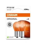 �������� ���� PY21W 12V 21W BAU15s Original LINE �������� ������������ �/� (���) 2��. (1�-�) Osram 7507-2BL 75072BL ����