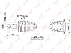 ������ � ����� | ����� ���� | MMC L200 (KB4T) 2.5DiD 06- / Pajero Sport (KH8,9W) 3.2DiD/3.5 08- / = FR RH LYNXauto ���. CD1086A CD1086A ����