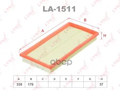������ ��������� OPEL Ascona, Kadet 09/1981- LYNXauto ���. LA1511 LA1511 ����