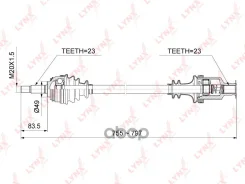 ������ � ����� | ����� ���� | LADA Largus Renault Logan 1.6 16V 10- / LADA Largus 1.6 8V 12- / = FR RH LYNXauto ���. CD6706 CD6706 ����