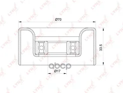 ����� �������� ���������� ����� Toyota 1TR-FE/2TR-FE LAND Cruiser Prado (TRJ12_, TRJ15_) 04- / Hilux SURF (TRN21_) 04- LYNXauto ���. PB5380 PB5380 ���...