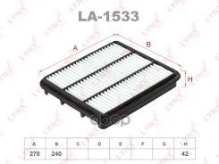 ������ ��������� Chevrolet Epica LYNXauto ���. LA1533 LA1533 ����