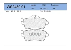 ������� ��������� �������� | ��� | Mercedes BENZ A-Class 215, CLA 213, GLA-Class 215, GL-Class 212, M-Class 211, SLK 212 Jeenice ���. WS248901 WS24890...