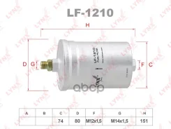 ������ ��������� Mercedes. W202 LYNXauto ���. LF1210 LF1210 ����