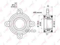 ������� ������ | ����� ����/��� | Toyota Land Cruiser 200 (_J20_) / Lexus LX570 07- LYNXauto ���. WB1026 WB1026 ����