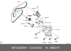 ����� �������� ���������� ����� Mitsubishi 1341A042 1341A042 ����