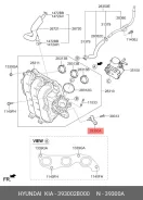 ������ ����������� �������� ������� ��� ��� Hyundai i30, KIA CEED, Hyundai i20 hyundai-kia 393002b000 393002B000 ����