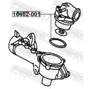 ��������� 87�c | ����/��� | Mercedes BENZ C 200 Kompressor 203. # Febest 16462001 16462001 ����