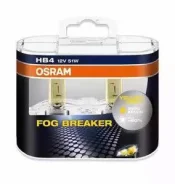 �������� ���� HB4 12V 51W P22d FOG Breaker +60% ������ �����, 2600� 2��. (1�-�) Osram 9006Fbrhcb 9006FBRHCB ����