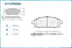��������� ������� �������� Low Metallic C11CR0206 Cworks ���. C11CR0206 C11CR0206 ����