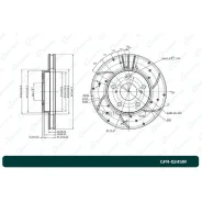 ���� ��������� ��������������� ������������� G-brake GFR-02451R ������ GFR02451R ����