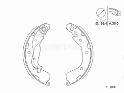 ������� ��������� ���������� Chevrolet Onix 19- SAT ST-28-0310 ST280310 ����