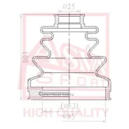 ������� ���� (�������� ��� ������) 25x74x92 ASVA ASBT2147 ASBT2147 ����