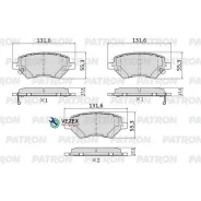 ������� ��������� ���. Geely Emgrand 7 (FE-3) 17- Patron PBP314 PBP314 ����