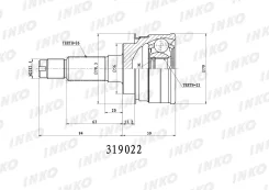 ���� ������� 26/22 | ����� ����/��� | INKO 319022 319022 ����