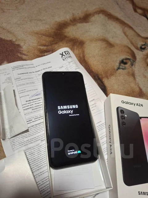 Samsung Galaxy A24. �/�, 128 ��, ������, 3G, 4G LTE, Dual-SIM, NFC ����