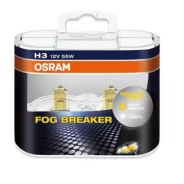 ��������� Osram H3 12V 55W PK22s Fog Breaker (62151FBR), Eurobox-2�� ����