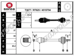 ��������� ���, ������������� ������� (EAI Sorea) Renault 391015656R 391015656R ����