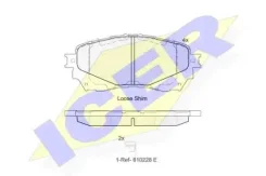 ������� �������� �������� Mazda 6 2.0/2.2D 12# ICER 182126 182126 ����