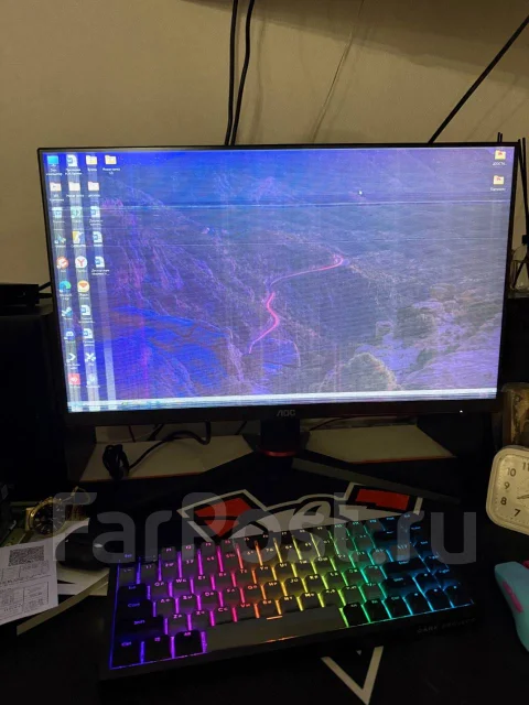 AOC. 23.8", ���������� �� (LCD, LED, QLED) ����