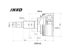 ���� ������� 30/27 ABS 48 | ����� ����/��� | INKO 329214A 329214A ����