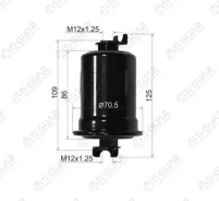 ������ ��������� /TI-GUAR ��� Toyota MARK II Chaser Cresta 1988-, Mitsubishi L200 1996, Suzuki Escudo TA51; TGF-6001U; FS-6001U MB504763 1541061A00 25...