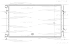 �������� ���������� ��� Volkswagen GOLF, Volkswagen Caddy III, Volkswagen Jetta III free-z kk0207 KK0207 ����
