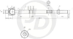 ���� ������� OP Insignia 07/08- JD JSR0115 JSR0115 ����