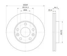 ���� ��������� �����. ������������� Renault Duster 2012- SK SKBD1029 SKBD1029 ����