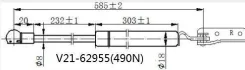 ����������� ��������� JETT V21-62955 V2162955 ����