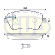 ������� ��������� LADA Largus/Nissan NOTE/Renault Duster/Kangoo/Kaptur ���. GUD GBP098700 GBP098700 ����