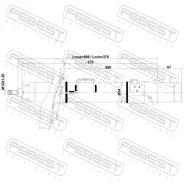 ����������� gas.twin tube | ����� ��� | Febest 03110007FL 03110007FL ����