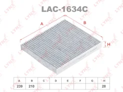 ������ �������� �������� LYNXauto LAC1634C LAC1634C ����