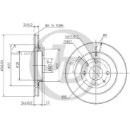 ���� ��������� �������� DF4107 (260x19,8) 4 ��� JUST Drive JBD0001 JBD0001 ����