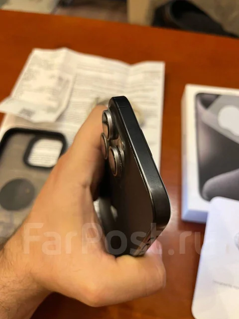 Apple iPhone 15 Pro Max. �/�, 256 ��, ������, 4G LTE, 5G, Dual-SIM, NFC ����
