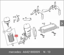 ������ ��������, ������� ��� Mercedes-BENZ Sprinter, Mercedes-BENZ E-Class, Mercedes-BENZ C-Class mercedes a-642-180-00-09 A6421800009 ����